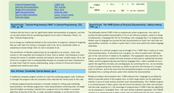 Desktop Screenshot of literateprogramming.com